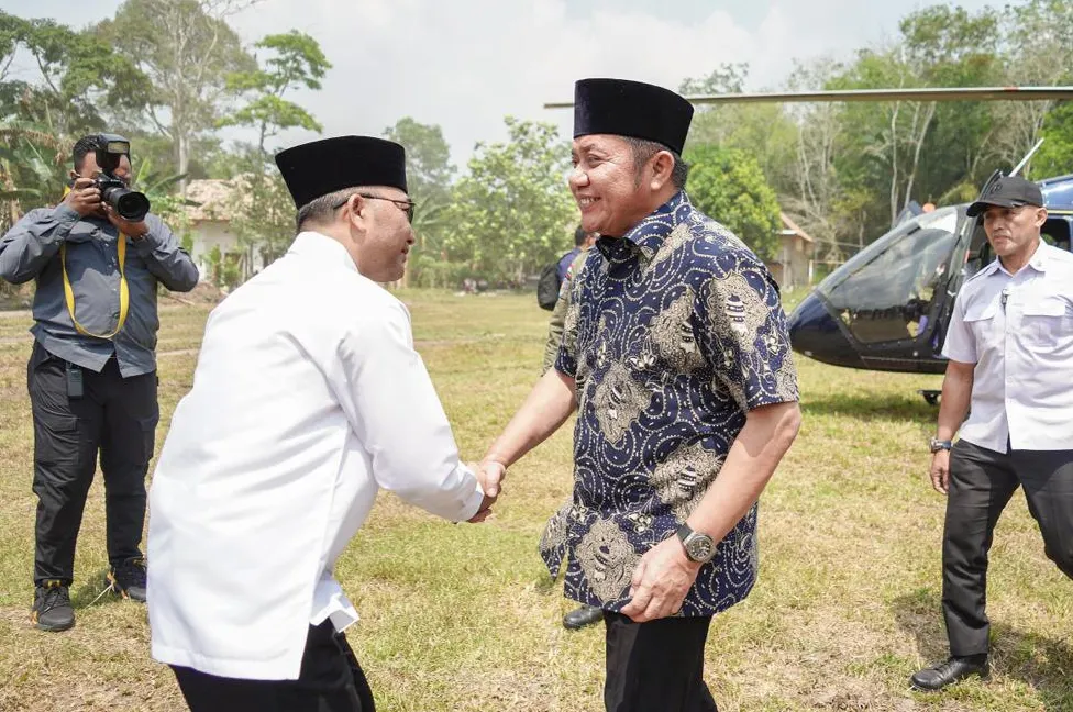 Bareng Gubernur Herman Deru, Pj Bupati Apriyadi Bawa Oleh-oleh Pembangunan ke Desa Bumi Kencana