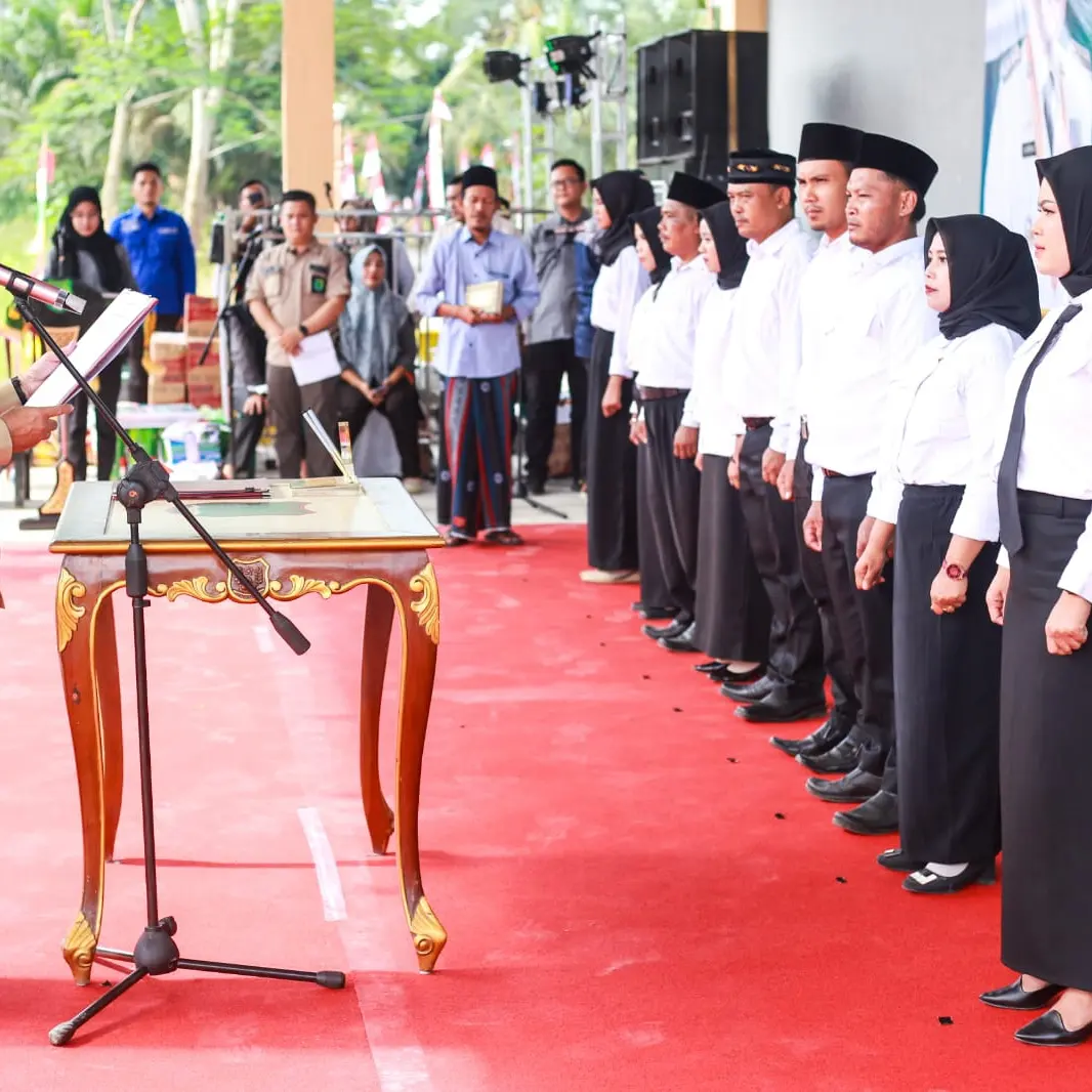 Belasan Anggota BPD di Kecamatan Tungkal Jaya Resmi Dilantik