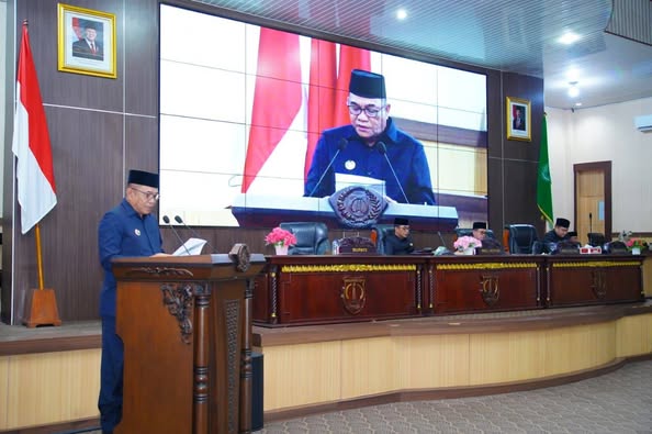 Bupati Muba H M Toha Tohet Sampaikan R-APBDP TA 2025