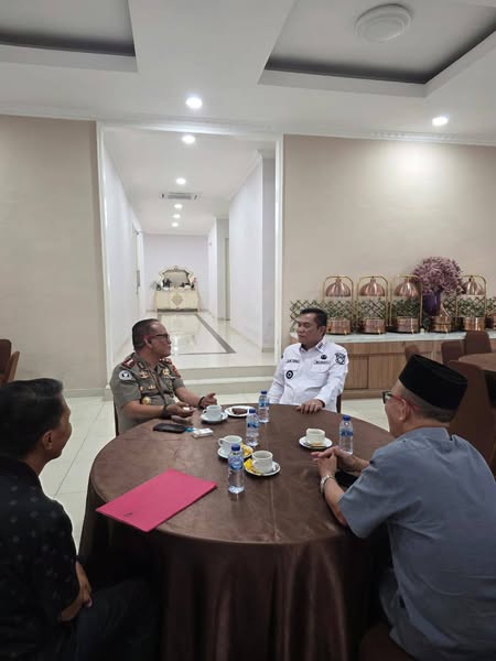 Bupati Muba HM.Toha Tohet Terima Audiensi Kepala BNNK Musi Rawas