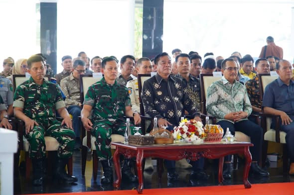 Bupati Muba Sambut Kunjungan Pangdam II Sriwijaya, Karhutla Muba Jadi Perhatian Bersama