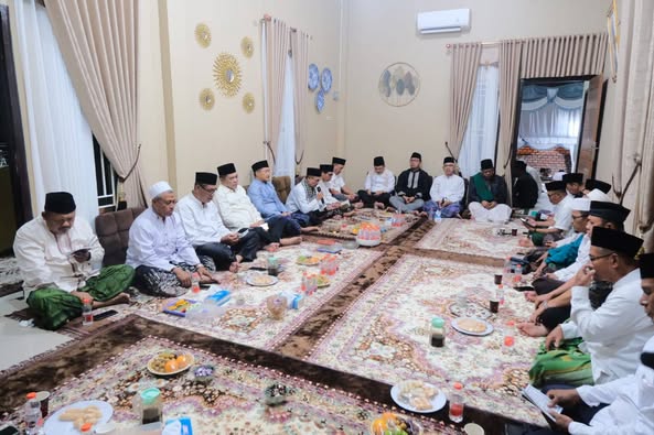 Bupati Toha Hadiri Tahlilan Malam ke-7 Istri Wakil Bupati Muba, Suasana Duka Masih Menyelimuti