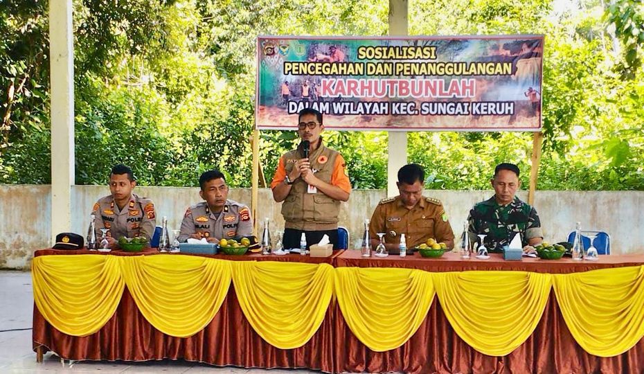 Cegah Karhutbulah, BPBD Muba Gelar Sosialisasi