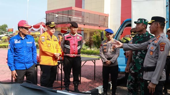 Dari Mapolres Muba, Semangat Bersatu Hadapi Bencana