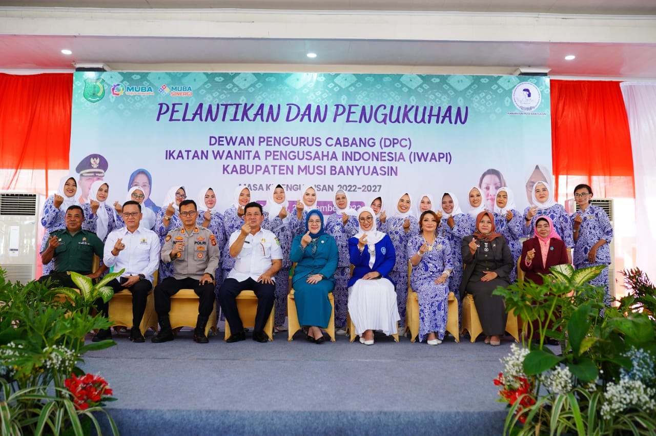 DPC IWAPI Muba Periode 2022-2027 Resmi Dilantik