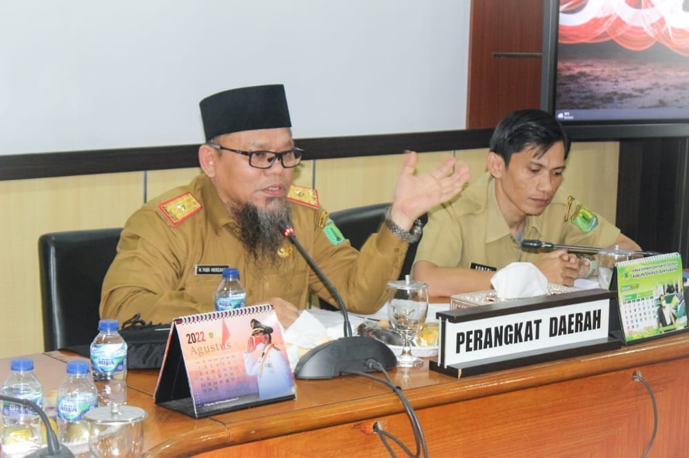 Eksekutif dan Legislatif Muba Sepakati Jadwal Pembahasan R-APBD TA 2023 dan Raperda Kabupaten Muba