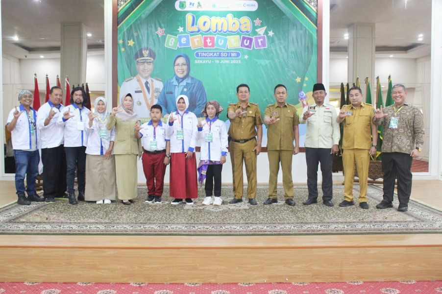 Gencarkan Literasi, Muba Gelar Lomba Bertutur Tingkat SD/MI Kabupaten