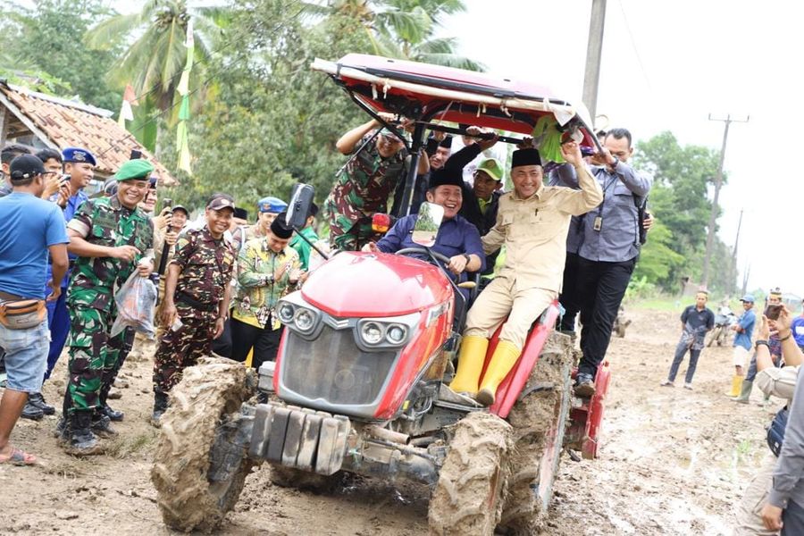 Gubernur HD Akui Lalan Muba Maju Pesat