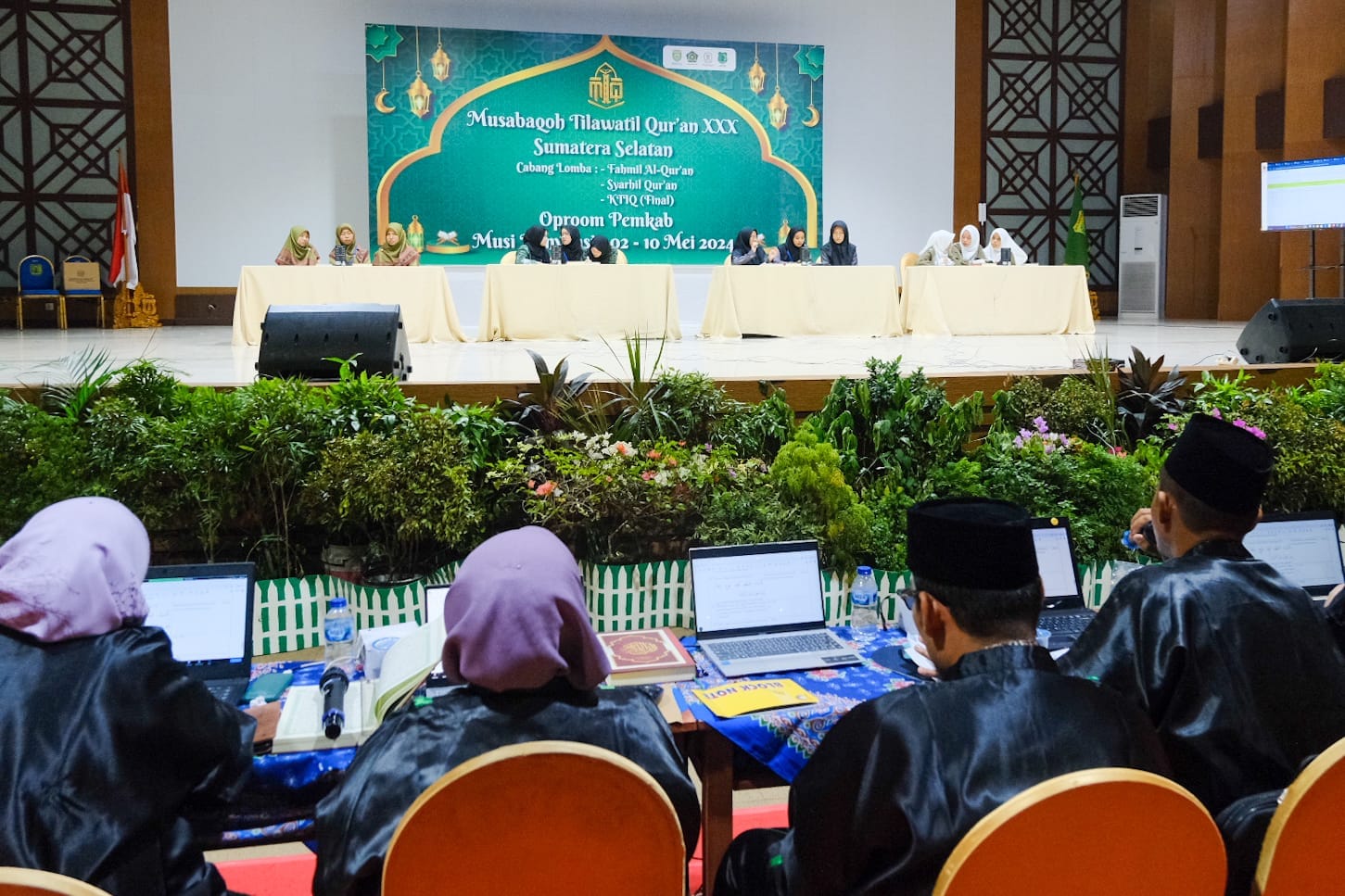 Hari Pertama MTQ ke XXX, Peserta Antusias Unjuk Kebolehan di Setiap Lomba 