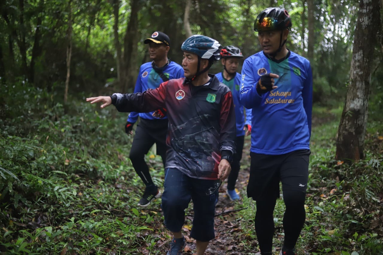 HUT TNI di Muba, Jajal Fun Bike 50 Kilometer