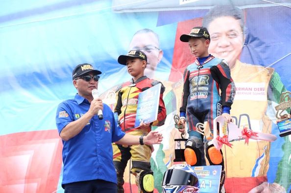 Kejurnas MotoPrix (MP) Region A Musim 2023 di Sirkuit Skyland Sukses Digelar