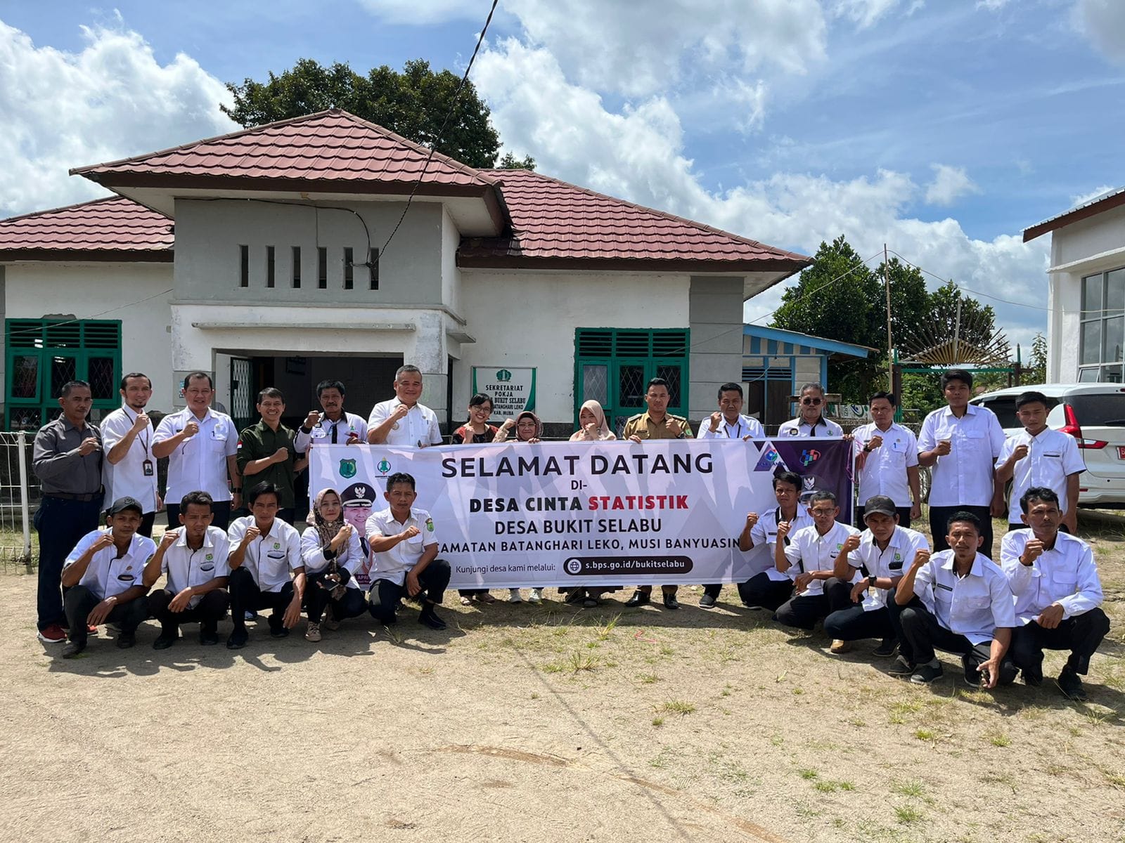 Kunjungi Desa Bukit Selabu, Tim BPS RI Lakukan Visitors Ground Check Desa Cinta Statistik