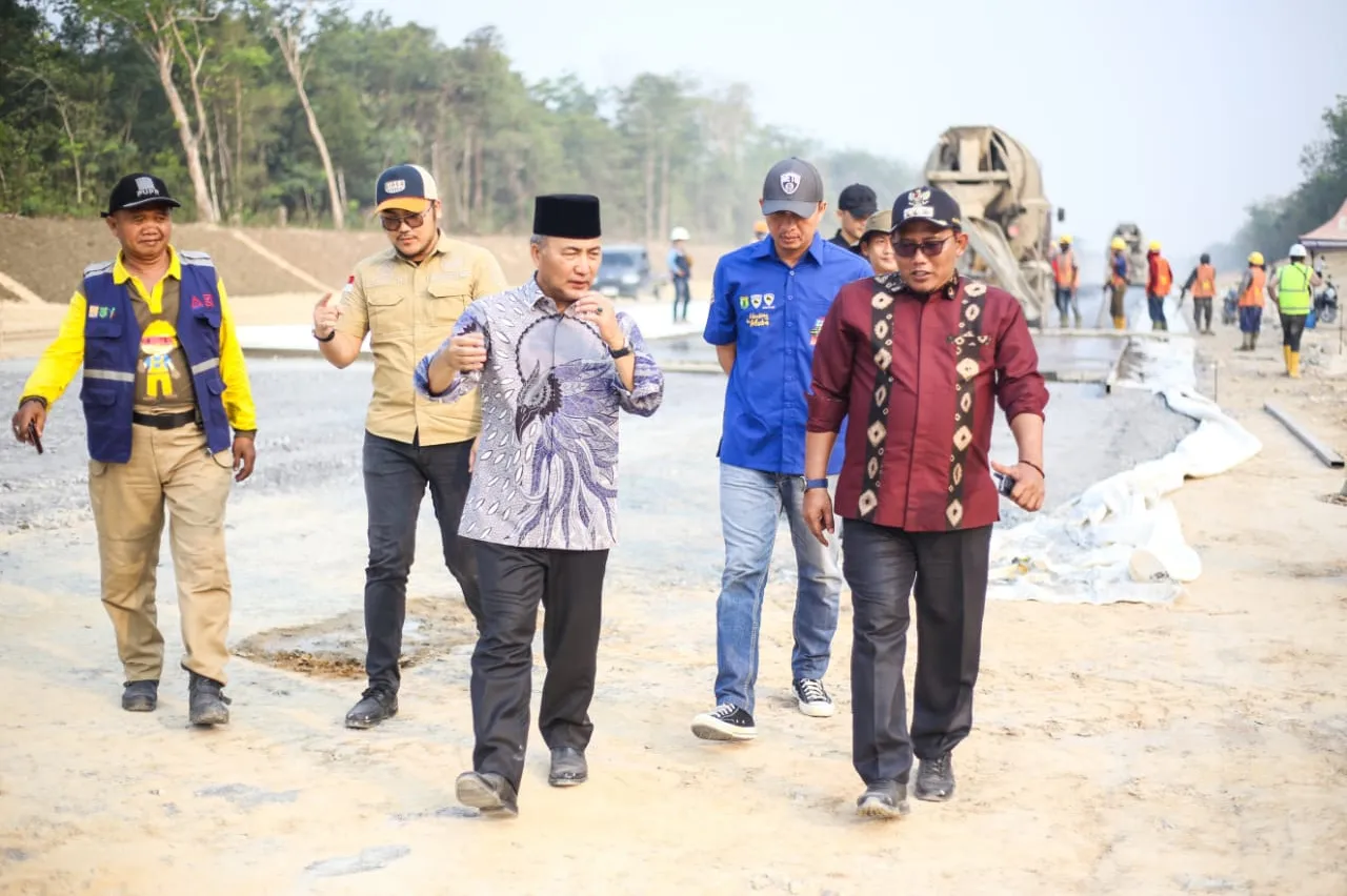 Langsung Gaspol Cek Proggress Jalan Tol