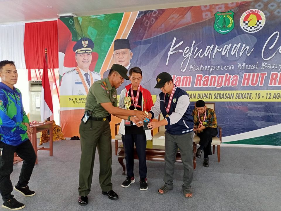 Lomba Catur di Muba Sukses dan Meriah 