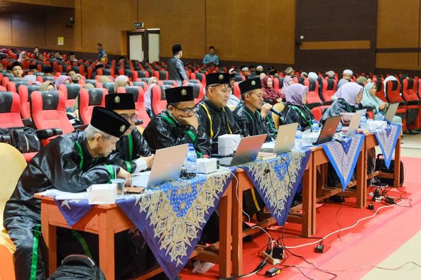 Lomba Fahmil Quran MTQ ke XXX Berlangsung Seru di Opproom Pemkab Muba 