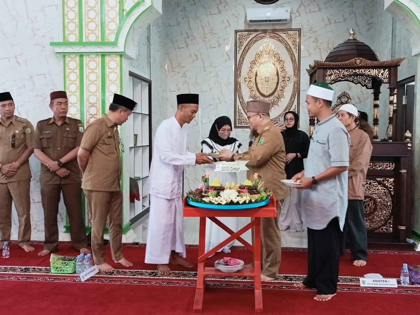 Masjid 1000 Dinar di Kelurahan Kayuara Diresmikan 