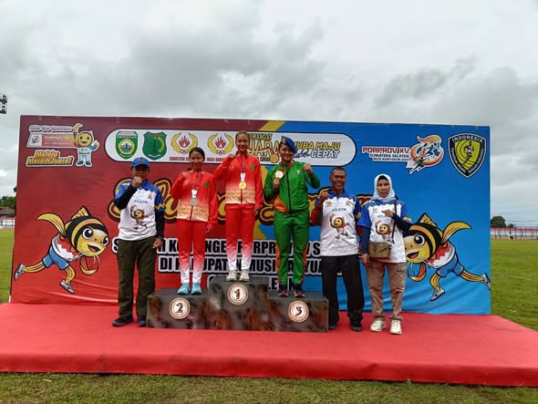 Membanggakan 2 Atletik  Putri Muba 