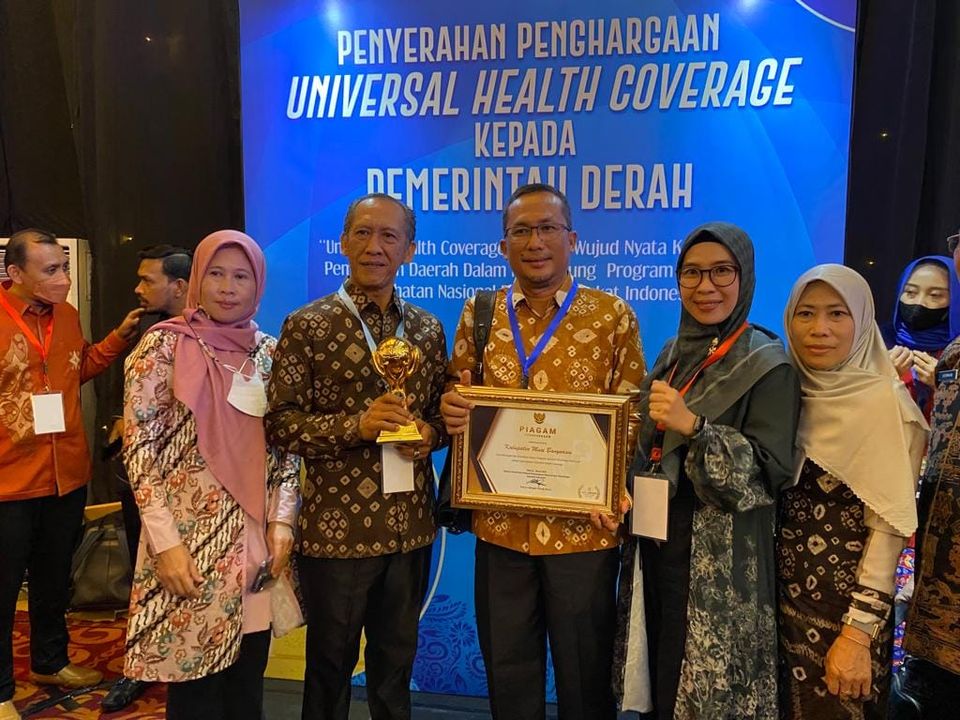 Muba Diganjar UHC Reward Karena Sangat Komit Lindungi Kesehatan Warga