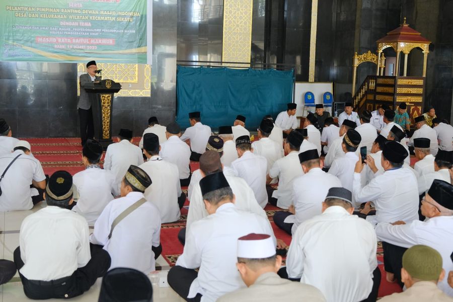 Muba Gelar Kegiatan Pelatihan Manajemen di Masjid Raya Baitul Makmur Sekayu