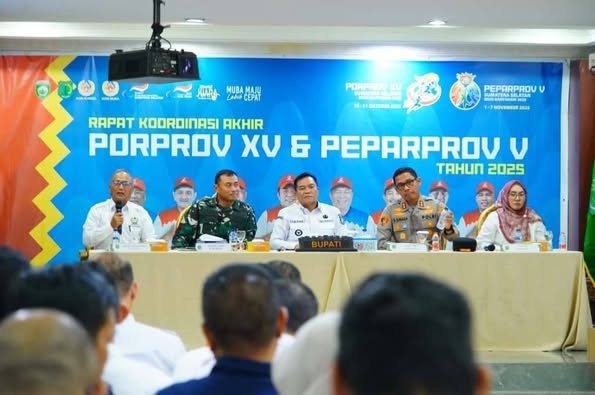 Muba Gelar Rapat Koordinasi Akhir, Jelang Porprov XV dan Peparprov V Sumsel 2025