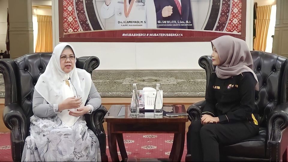 Obrolan Asyik Istri Pj Bupati Muba Podcast Radio Gema Randik Dinkominfo Muba