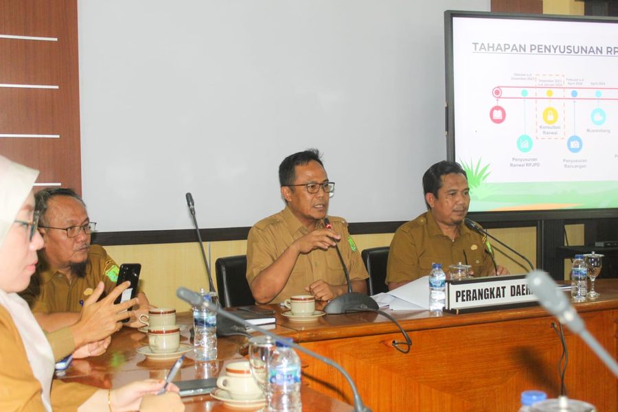 Pemkab - DPRD Muba Bahas Rancangan Awal RPJPD Tahun 2025-2045