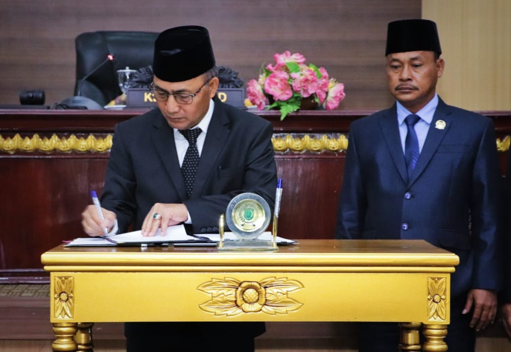 Pemkab dan DPRD Muba Setujui Rancangan APBD TA 2023 dan Tiga Raperda 