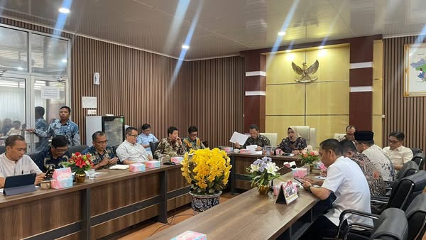 Pemkab Muba Audiensi ke Pemprov Sumsel Bahas Batas Wilayah dengan Muratara dan Muaro Jambi