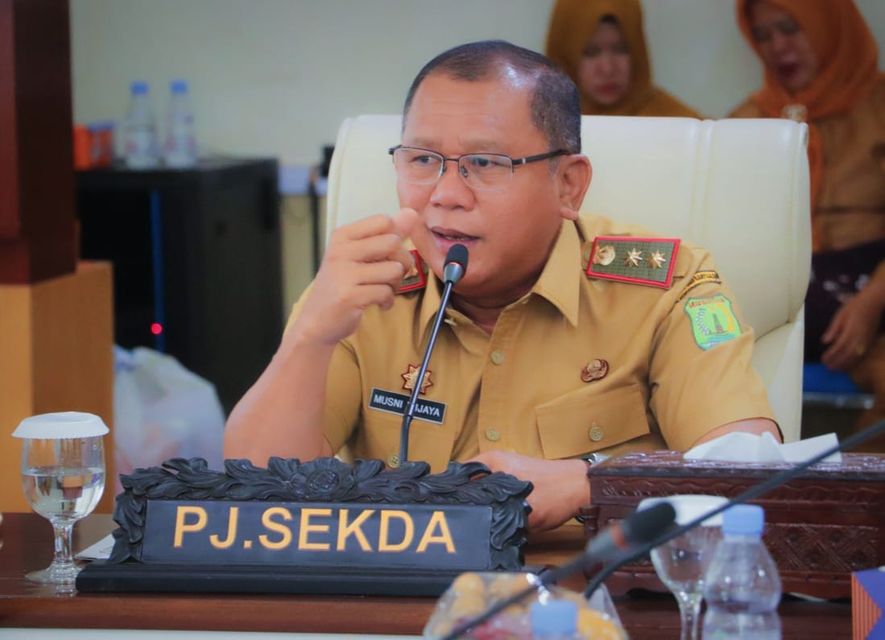 Pemkab Muba Bahas Pendanaan Pilkada Serentak Tahun 2024