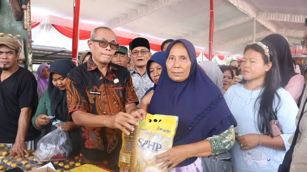 Pemkab Muba Gelar Operasi Pasar Murah untuk Kendalikan Inflasi dan Stabilkan Harga