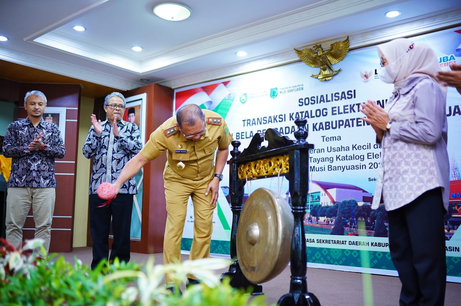 Pemkab Muba Gelar Sosialisasi Transaksi Katalog Elektronik Lokal dan Program Bela Pengadaan