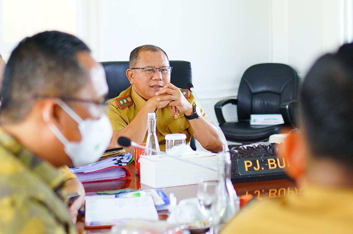 Pemkab Muba Ikuti Rapat Evaluasi Kinerja Penjabat Kepala Daerah tahun 2022