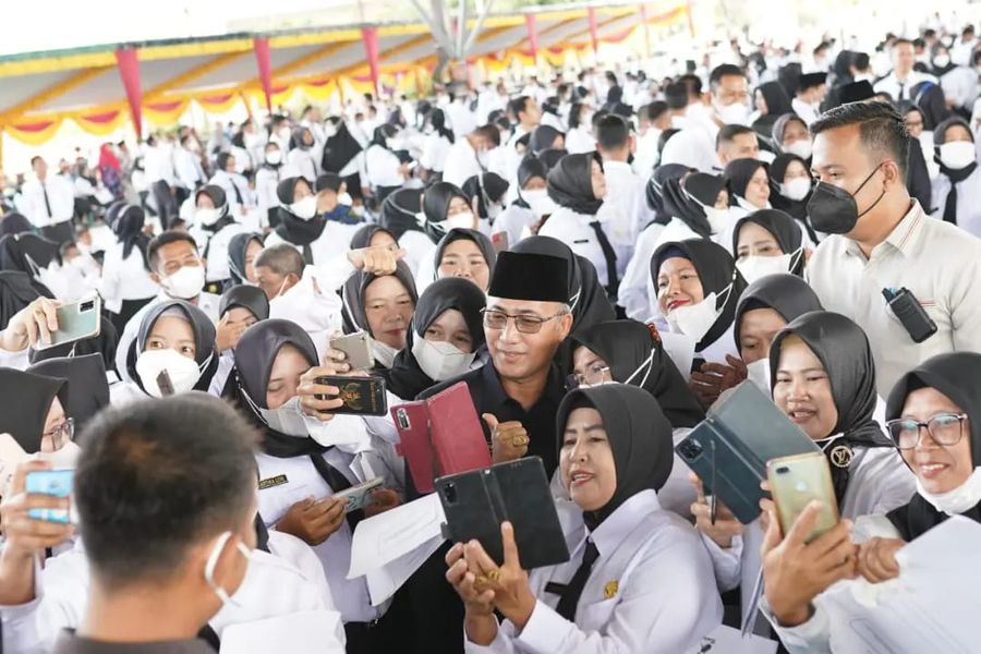 Pemkab Muba Komitmen Tingkatkan Dunia Pendidikan