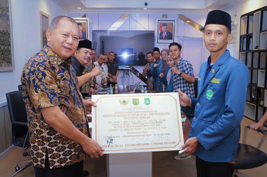 Pemkab Muba Siap Dukung Pelantikan Serentak Pengurus IPNU - IPPNU 