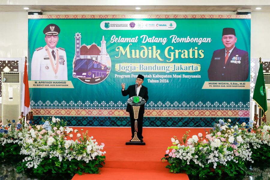 Pemudik Ucapkan "Terima Kasih Pak Pj Bupati Tumpangan Gratisnya"