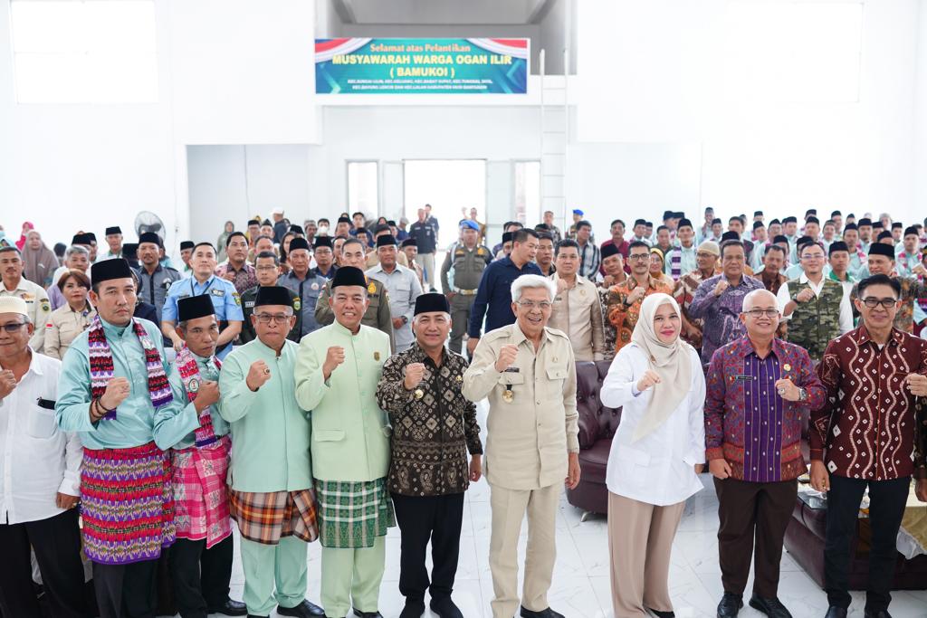 Pengurus Badan Musyawarah Keluarga Ogan Ilir Bagian Timur Muba Resmi Dilantik 