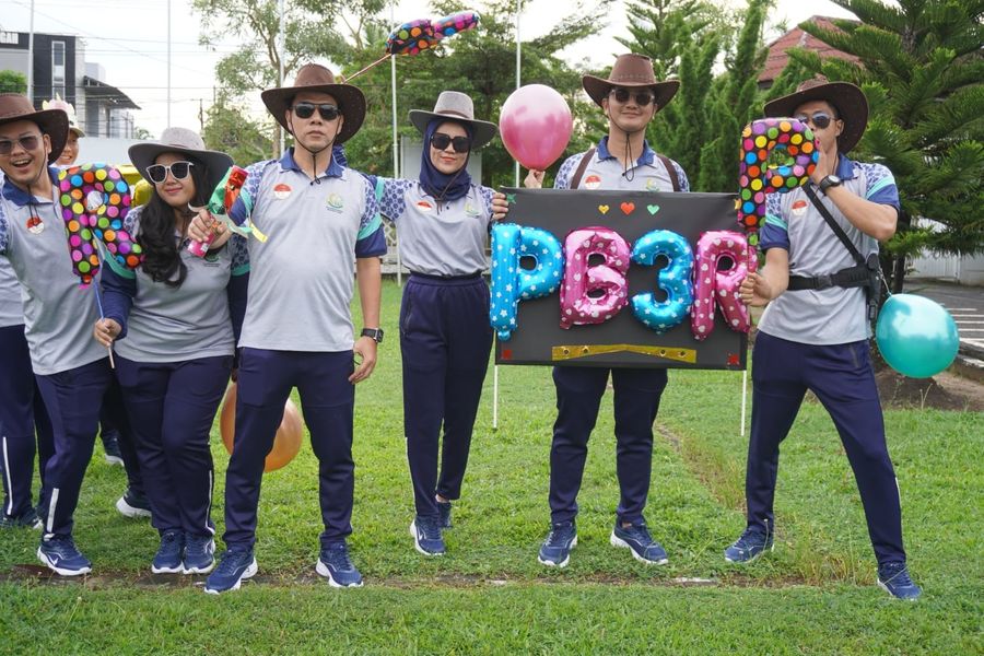 Peringati Hari Bhakti Adhyaksa ke-63, Kajari Muba Gelar Pekan Olahraga