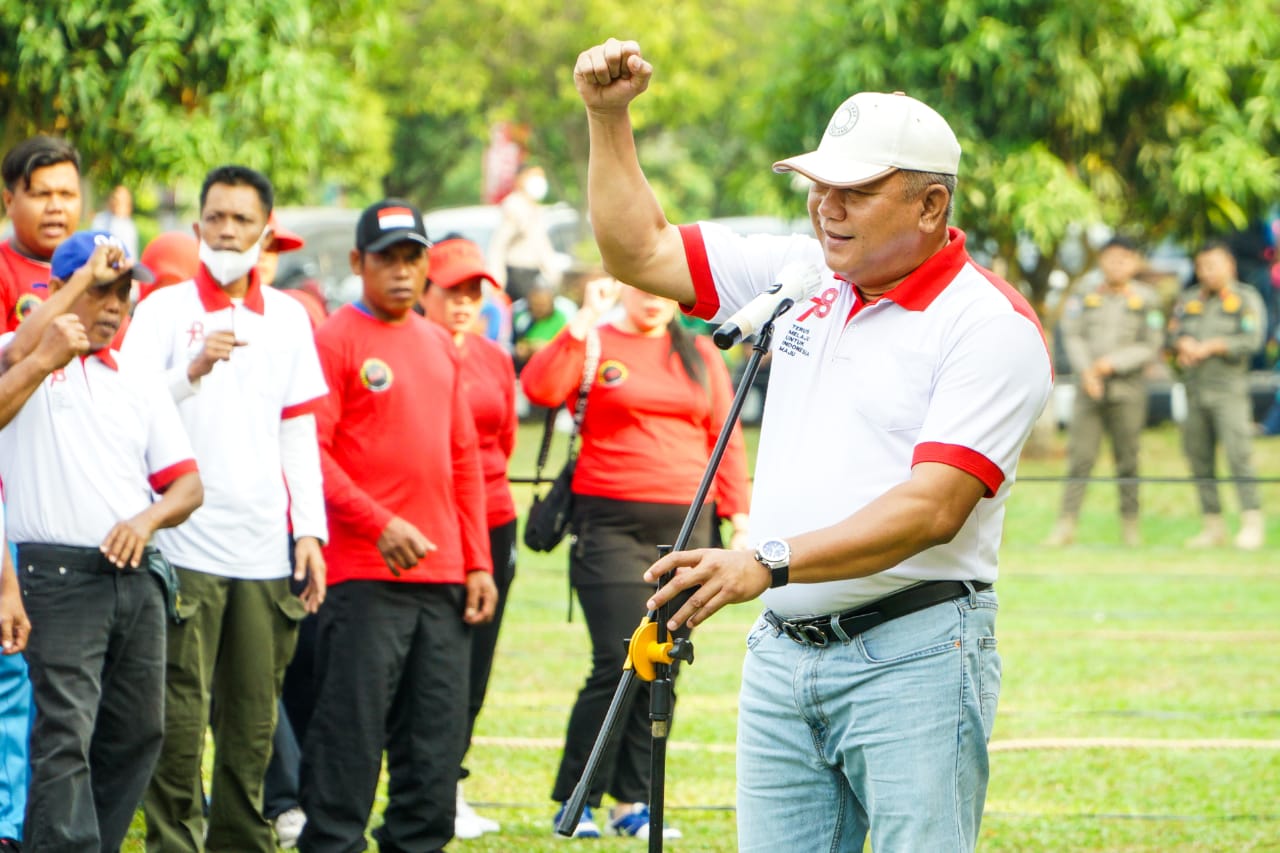 Peringati Hari Kemerdekaan RI Ke 78, Pemkab Muba Gelar Lomba Permainan Tradisional