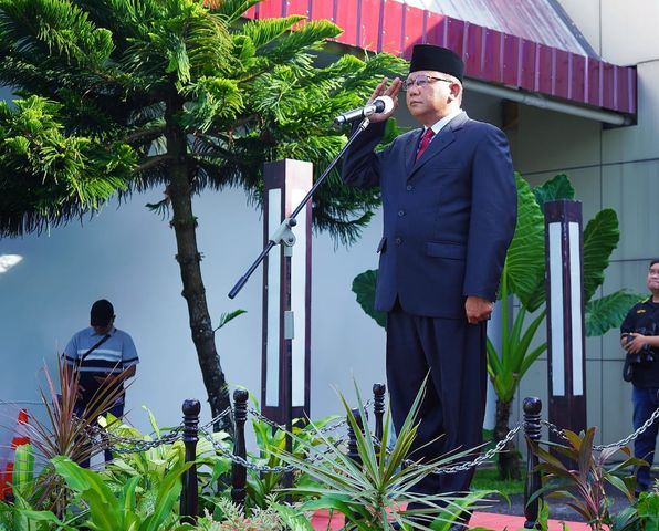 Peringati Hari Pahlawan ke-77, Pemkab Muba Berikan Puluhan Bantuan kepada LVRI 