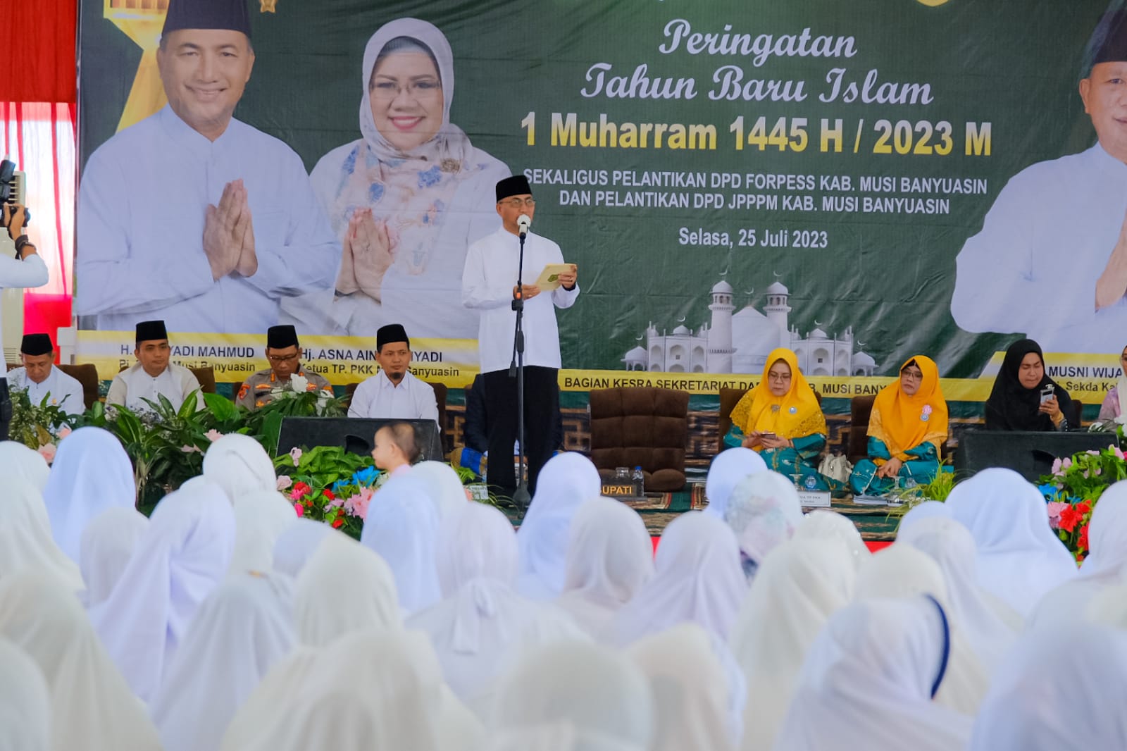 Peringati Tahun Baru Islam, Pj Bupati Apriyadi Ajak Masyarakat Terus Menebar Kebaikan dan Introspeks