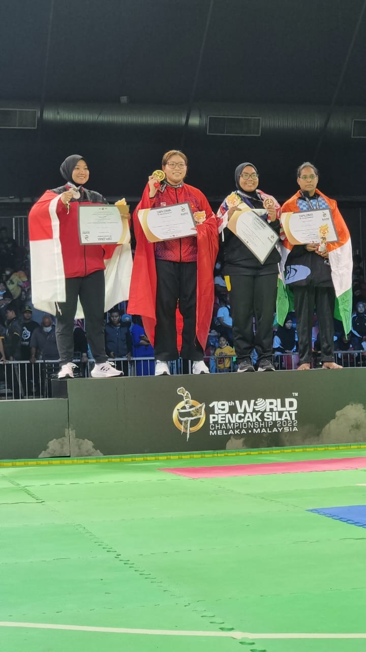 Pesilat Dua Srikandi Muba Raih Juara Dunia 