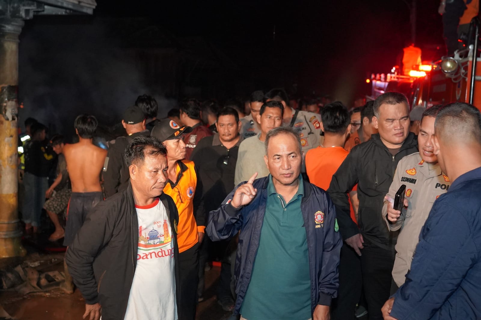 Pj Bupati Apriyadi Turun ke Lokasi Kebakaran di Talang Leban