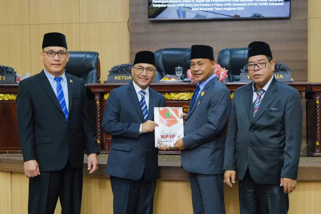 Pj Bupati dan DPRD Tandatangani Nota Kesepakatan KUA dan PPAS RAPBD TA 2024