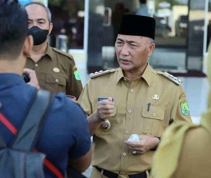 Pj Bupati H Apriyadi Keluarkan Edaran Waspada Covid Varian XBB 