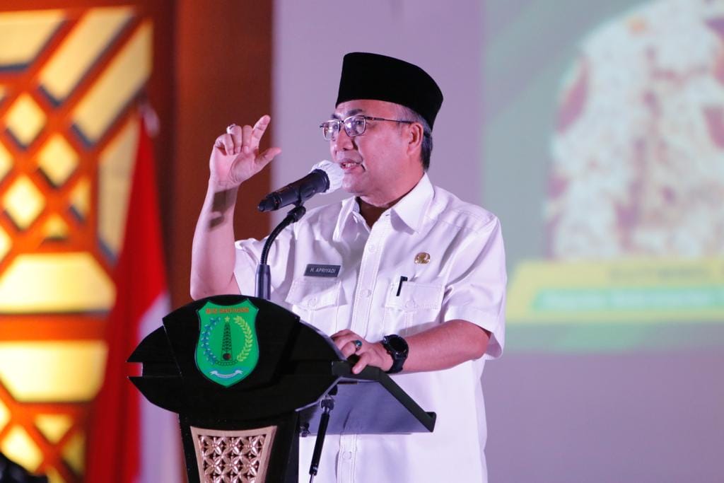 Pj Bupati H Apriyadi Mahmud Ajak Masyarakat Memeriahkan HUT RI