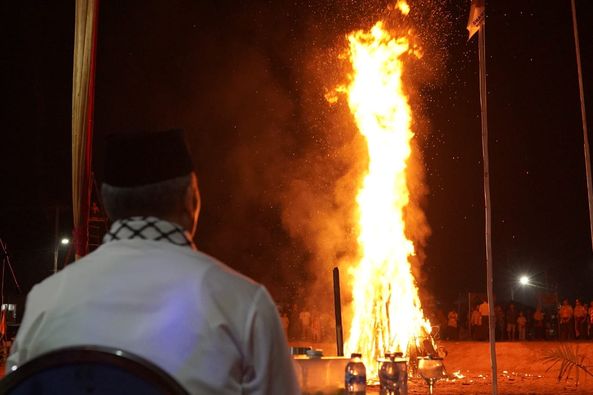 Pj Bupati Hadiri Gebyar Perkemahan Gempita Kwaran Keluang