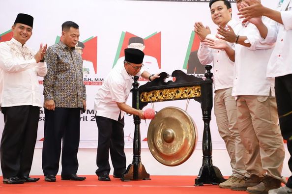 Pj Bupati Muba Buka Workshop Kepemimpinan Pemuda Desa