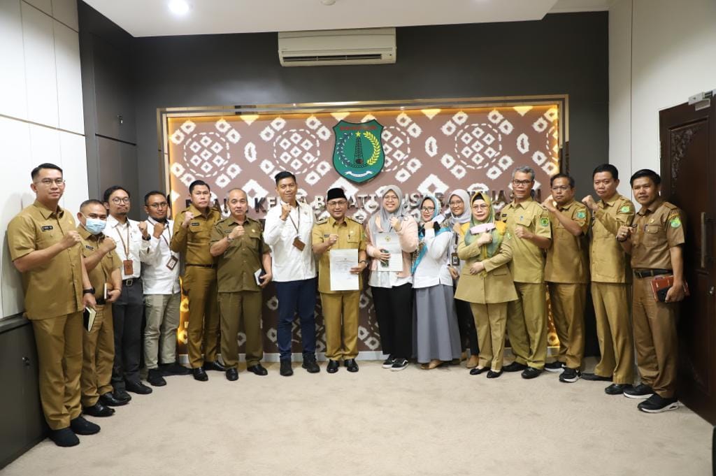 Pj Bupati Muba Sambut Entry Meeting Tim BPK RI Sumsel 