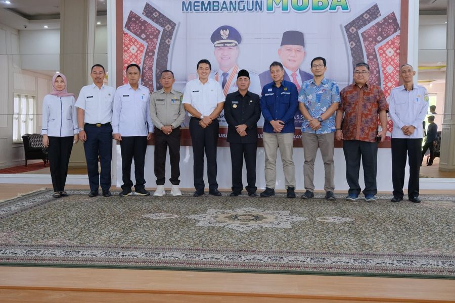 Pj Bupati Muba Terima Audiensi Jajaran Medco E&P Grissik Ltd