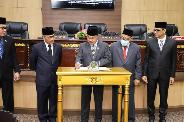 Pj Bupati Muba Terima Rekomendasi Atas LKPJ Tahun Anggaran 2022